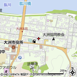 愛媛県大洲市大洲595周辺の地図