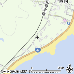 和歌山県東牟婁郡串本町西向1163周辺の地図