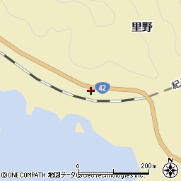 和歌山県西牟婁郡すさみ町里野165周辺の地図