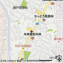 高知県高知市瀬戸南町周辺の地図
