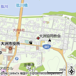 愛媛県大洲市大洲578周辺の地図