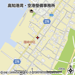高知県高知市種崎401周辺の地図