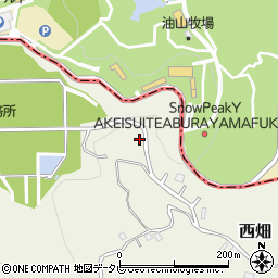 福岡県那珂川市西畑428周辺の地図