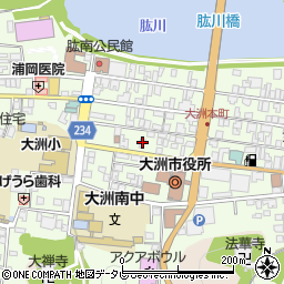 愛媛県大洲市大洲639周辺の地図