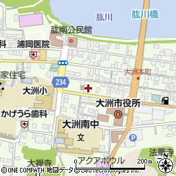愛媛県大洲市大洲637周辺の地図