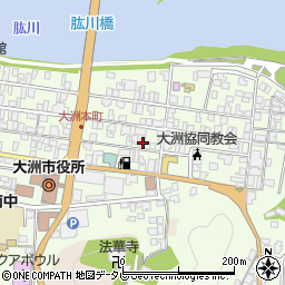 愛媛県大洲市大洲596周辺の地図