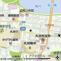 愛媛県大洲市大洲636-1周辺の地図