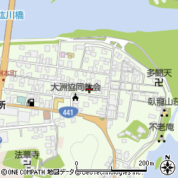 愛媛県大洲市大洲459周辺の地図