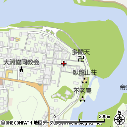 愛媛県大洲市大洲376周辺の地図