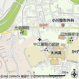 愛媛県大洲市大洲937-2周辺の地図