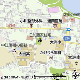 愛媛県大洲市大洲848周辺の地図