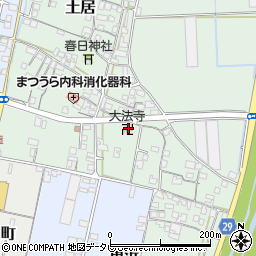 大法寺周辺の地図