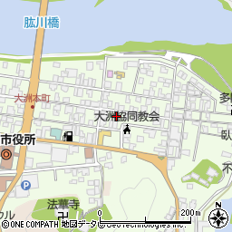 愛媛県大洲市大洲470周辺の地図