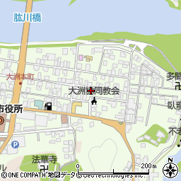 愛媛県大洲市大洲467周辺の地図