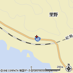 和歌山県西牟婁郡すさみ町里野162周辺の地図