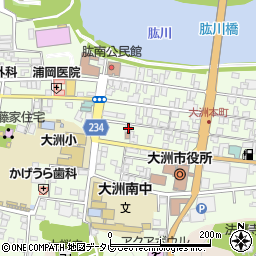 愛媛県大洲市大洲634周辺の地図