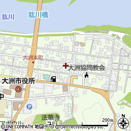 愛媛県大洲市大洲479周辺の地図