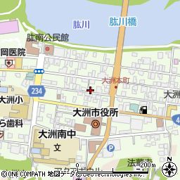 愛媛県大洲市大洲548周辺の地図