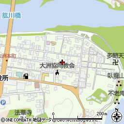 愛媛県大洲市大洲263周辺の地図