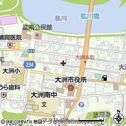 愛媛県大洲市大洲547周辺の地図