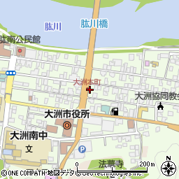 愛媛県大洲市大洲497周辺の地図