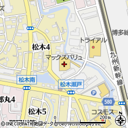 マックスバリュ那珂川店周辺の地図