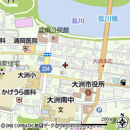 愛媛県大洲市大洲535周辺の地図