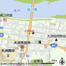 愛媛県大洲市大洲493周辺の地図