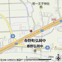 高知県高知市春野町弘岡中1670周辺の地図