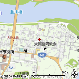 愛媛県大洲市大洲253-2周辺の地図