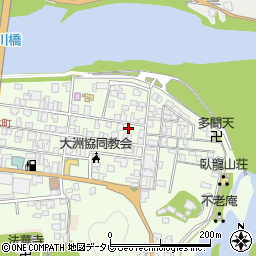 愛媛県大洲市大洲121周辺の地図