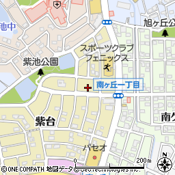 福岡県大野城市紫台3周辺の地図