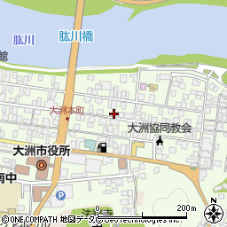 愛媛県大洲市大洲243周辺の地図