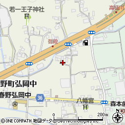 高知県高知市春野町弘岡中747周辺の地図