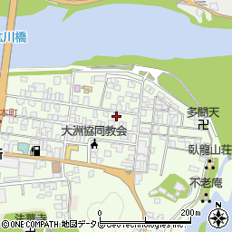 愛媛県大洲市大洲124周辺の地図