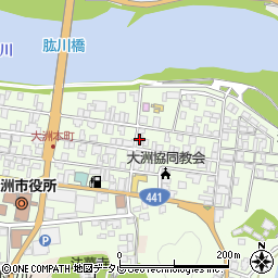 愛媛県大洲市大洲251周辺の地図