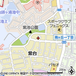 福岡県大野城市紫台7周辺の地図