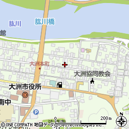 愛媛県大洲市大洲242周辺の地図