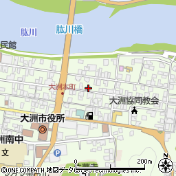 愛媛県大洲市大洲240周辺の地図