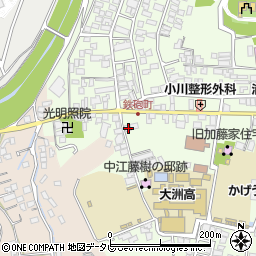 愛媛県大洲市大洲755-4周辺の地図