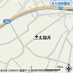 福岡県糸島市二丈福井周辺の地図