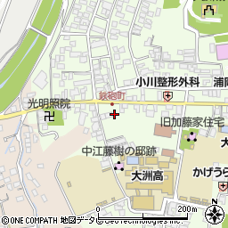 愛媛県大洲市大洲755-2周辺の地図