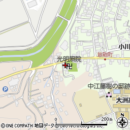 愛媛県大洲市大洲927-1周辺の地図