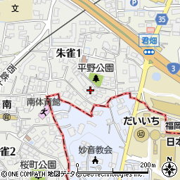 山藤荘周辺の地図