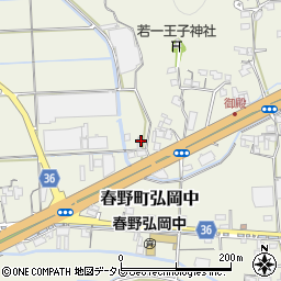 高知県高知市春野町弘岡中1669周辺の地図