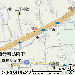 高知県高知市春野町弘岡中751周辺の地図