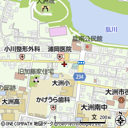 愛媛県大洲市大洲876周辺の地図