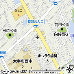 MKレストラン太宰府向佐野店周辺の地図