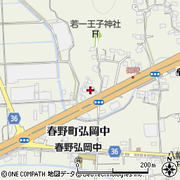 高知県高知市春野町弘岡中781周辺の地図