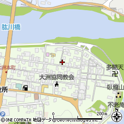 愛媛県大洲市大洲77周辺の地図